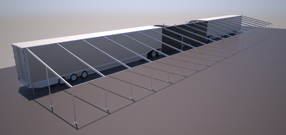 Jason McDougall - Double Trailer Canopy Med Unit 1